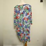 LuLaRoe  Irma Top NWT Tunic Dress Printed Patriotic 4th of July Shirt size 3XL Photo 4