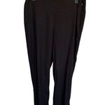 J. Jill M Petite linen blend Black Dress Cropped Pants Casual Button Cuff Detail Size undefined Photo 0