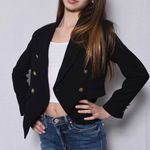 Banana Republic BR Double Breasted Military Style Jacket Photo 3