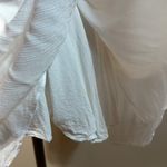 Skylar + Madison Skylar Madison White Lined Spaghetti Strap Adjustable Mini Dress Women Medium Photo 5