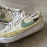 Nike Blazer Low Platform Next Nature Women's Sz 9 White/Boarder Blue DJ6376 100 Photo 0