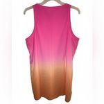 Gap  Ombré Tank Midi Dress – Pink to Sunset Orange Size XXL New Photo 3
