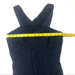 Bill Levkoff Levkoff Bridemade Navy Chiffon gown maxi dress Size 2. Photo 2