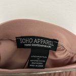 Soho Apparel  Asymmetrical Tulle Skirt in Tan Photo 6