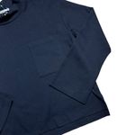 Anthropologie Stateside  Black Mock Neck Long Sleeve Top Women’s US M Photo 3