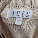 TCEC  Sweater Womens Size S Leopard‎ Print Boat Neck Flowy Boho Chic Photo 3