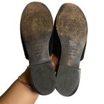 Eileen Fisher Earth Dion Suede Leather Mule Loafer Slides Slip On Solid Black Photo 4