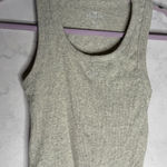 Hollister grey ribbed tank top cropped xs Photo 0
