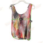 August Silk Size Medium  Racerback Pattern Top Photo 2