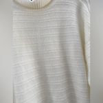 Vince Camuto  Ivory Cream Turtleneck Ribbed Size M Photo 5