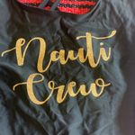 High Leg Nauti Crew One Piece Bathingsuit Black Size M Photo 4