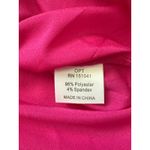 O.P.T. One Pretty Time One Shoulder Satin Midi Dress Barbie Pink Size Medium Photo 7