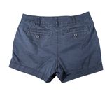 J.Crew Womens 2 Navy Flat Front Chino Shorts Cotton Casual Summer Wear Photo 9
