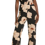 Nanette Lepore NWT  Smocked Waist Floral Jumpsuit, size 4. Photo 0