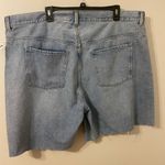 Old Navy New NWT ‎ Balloon Extra High Rise Denim Jean Cutoff Shorts Size 22 Photo 1