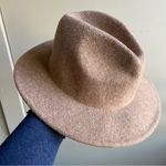 Desert Blue tan wool blend Panama fedora hat, NWT Photo 6
