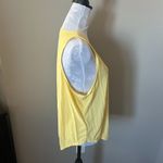Zyia  Active Tank Top Ribbed Yellow Women's Athletic Xlarge Photo 4