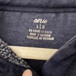 Aerie Navy Cropped Sweatshirt Photo 1