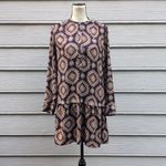 Drop Waist Shift Dress | Loft Henley Long Sleeve Dress Photo 8