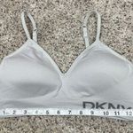 DKNY Light Baby Blue Seamless Wireless V-Neck Spaghetti Strap Bralette Large Photo 6