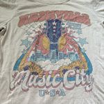 Zoe & Liv  Cream Nashville Graphic Tee Photo 1