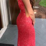Ashley Lauren Pink Prom Dress Photo 1