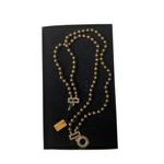 Heidi Daus Long Smokey Brown Crystal Faux Pearl Necklace Strand Ind Knotted NWT Photo 6