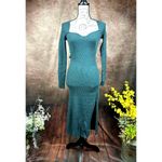 Skin Worldwide Mariana Cut Out Dress Moss Green Size S Photo 7