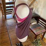 Lululemon ✨ Wild Tank Heathered Bordeaux Drama Striped Top✨ size 8 Photo 2