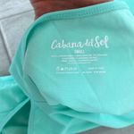 Cabana Del Sol NWOT Mint Green One Piece Starp Back Swimsuit / Size S Photo 6