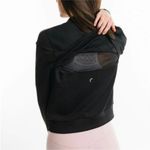 Zyia  Active Black Mesh Primo Activity Jacket Full Zip Ventilation‎ Size Small Photo 1