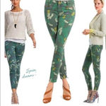 CAbi Great condition  women’s skinny jeans clover camo size 6 ankle zippers Photo 1