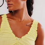 Free People Intimately - Yellow Amelia Cami size small Photo 1