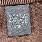 Chico's Additions Cardigan Womens XL Brown Slinky Knit Casual Travel Jacket Lagom Photo 9