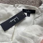 Lulus White Floral Bustier Mini Dress Photo 7