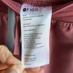 FIGS mauve medium petite straight leg scrub pants Photo 4