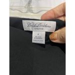 Brooks Brothers Women's Side Zip Silk Career Black Slacks Size 6 Photo 9