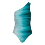 La Blanca New.  ombré one shouldered swimsuit. Size 8. Retails $148 Photo 5