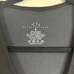 Klassy Network  Deep V Long Sleeve‎ Ribbed Bramisuit Black Size Small Photo 6