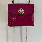 Kate Spade Romy Croc-Embossed Mini Top-handle Berryblitz Photo 1