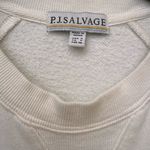 PJ Salvage Paint Splatter Sweatshirt Top Small Cotton Blend Cozy Lounge Pullover Photo 5