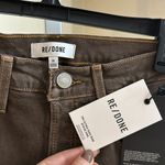 RE/DONE NWT 70s Ultra High Rise Stove Pipe Straight Ankle Jeans 26 Photo 6