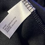 Gap  Black Short‎ Sleeve Button Neck Pintuck T-Shirt Dress Size 10 Photo 6