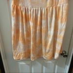 Wild Fable NWT Orange Dye Print Babydoll Sweatshirt Dress size XS Photo 5
