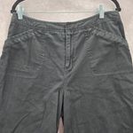 D&Co Denim + Company Black Bermuda Cottn Pants Shorts Large Photo 2