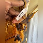 Privy  Vibrant Orange and Black Dress Photo 3