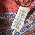 Peter Nygard Nygard Multicolor Tunic Top 3/4 Sleeve Boho Patchwork Women’s Size Medium Photo 4