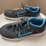 Nike Grey/Blue Flex Trainer 4 Women's Running Shoes 11 Photo 4