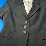 Kasper  Black Button-Up Blazer Photo 3