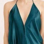 Free People So Fine In Shine Halter Bodysuit Photo 0